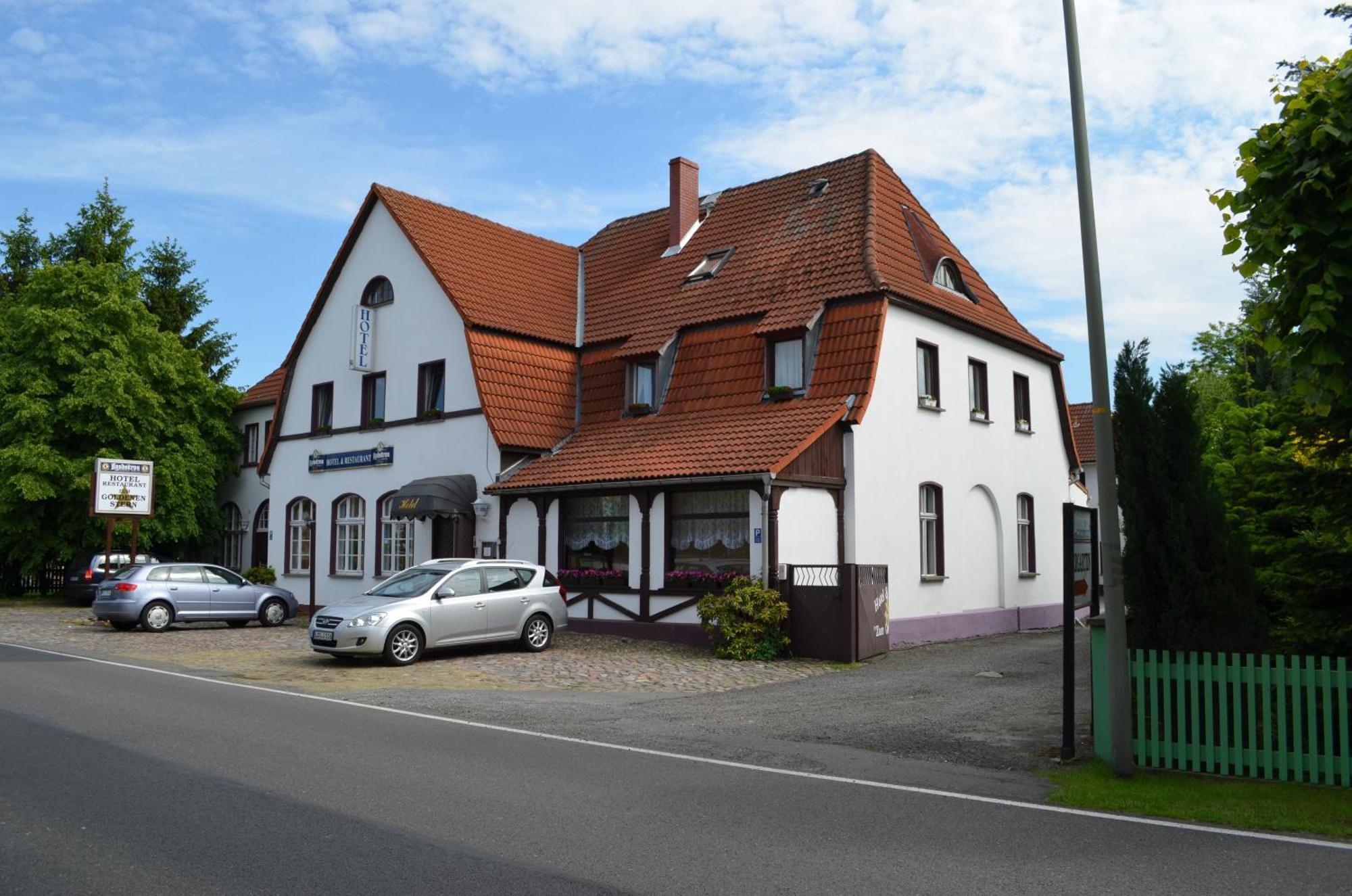 Hotel Zum Goldenen Stern Leibsch Exterior foto
